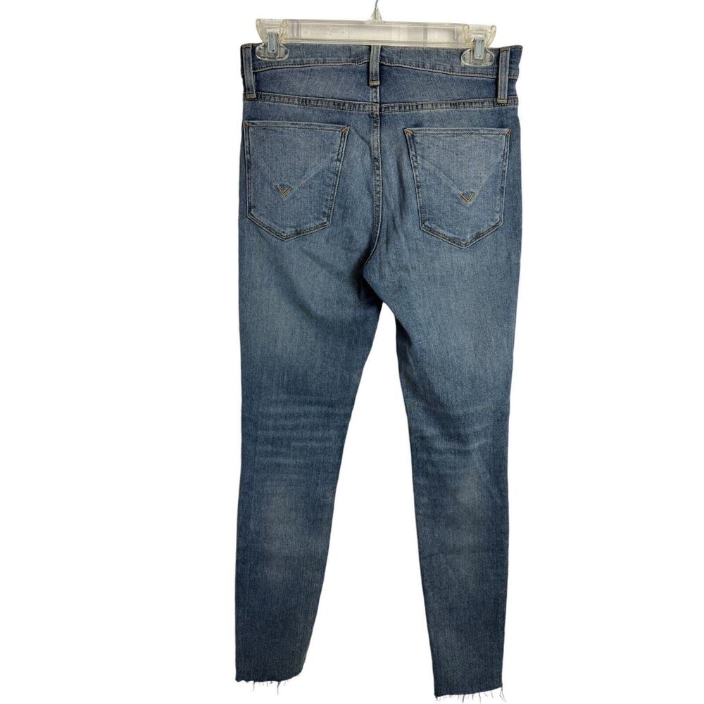 HUDSON Sz25 BARBARA HI-RISE ANKLE SUPER SKINNY-STRETCH JEANS VICTORIUS $195 NWOT - Picture 8 of 10